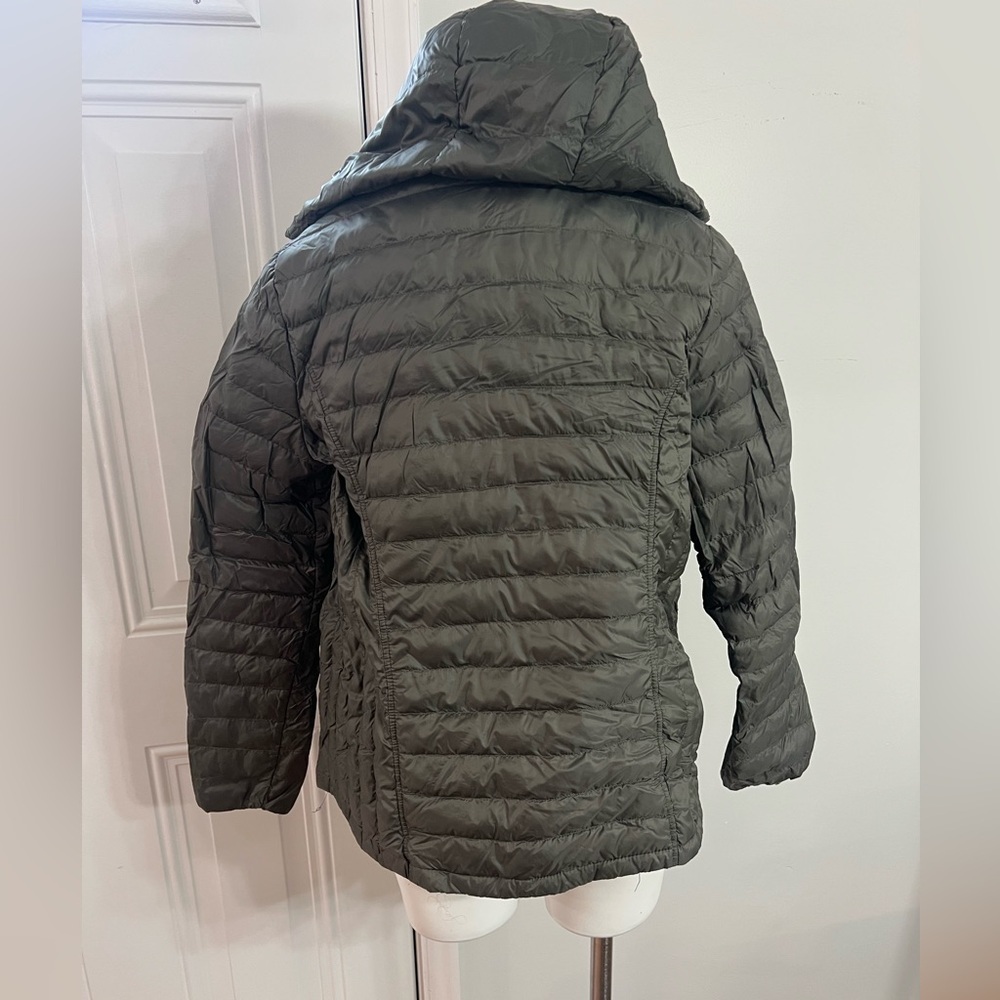 32 Degrees Green Quilted Puffer Jacket with Hood - Picture 3 of 3